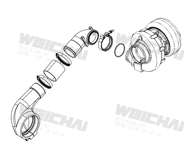 Compressor Pipe Group