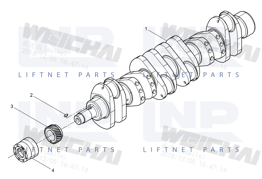 Crankshaft Subassembly 2