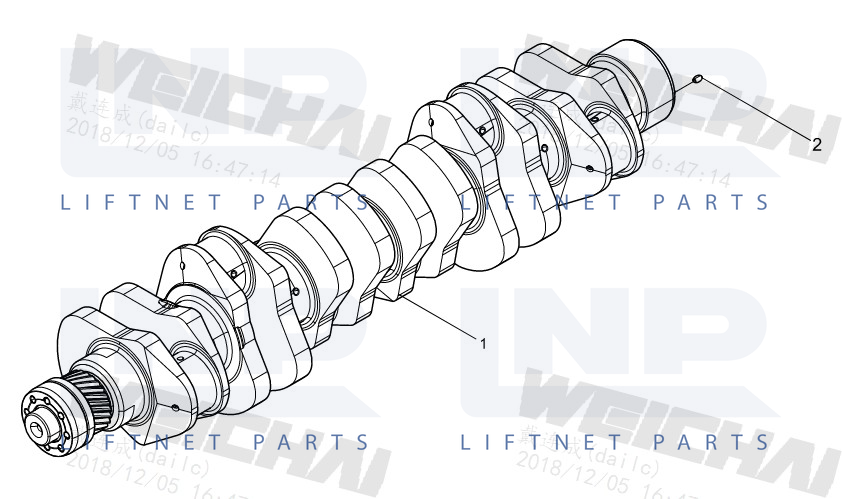 Crankshaft Subassembly