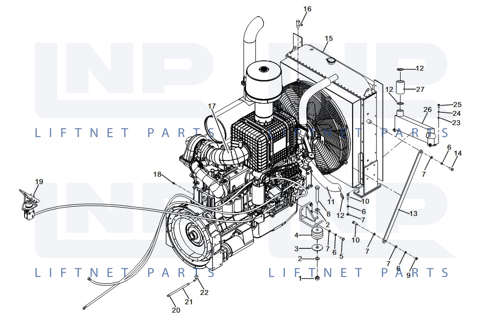 DIESEL ENGINE SYSTEM (30801900182)