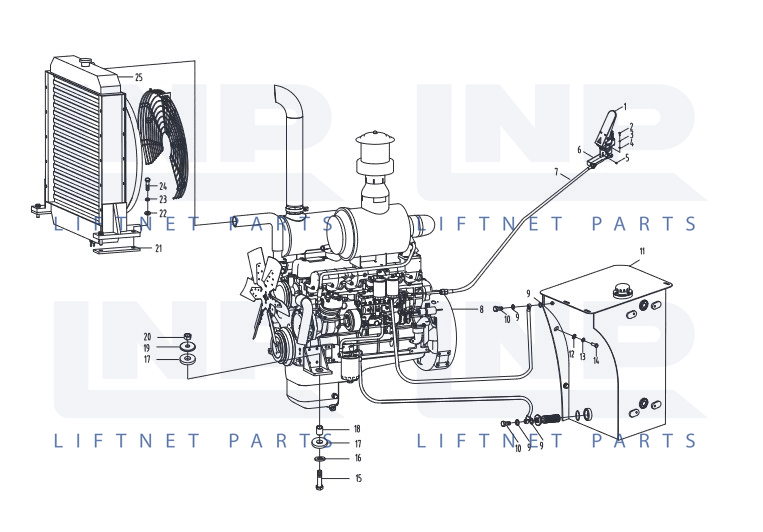 Diesel Engine (Cummins 6BTAA5.9) 