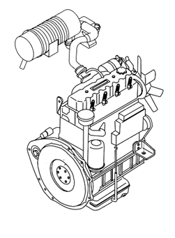 Двигатель ISUZU 6BG1