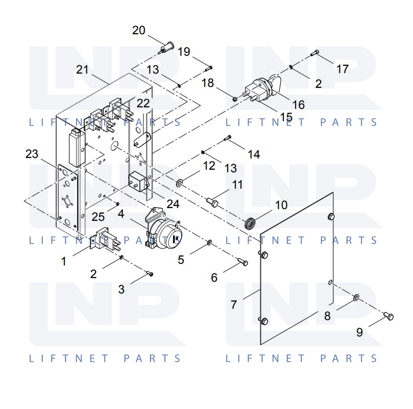 ELECTRIC CONTROL BOX ASSEMBLY