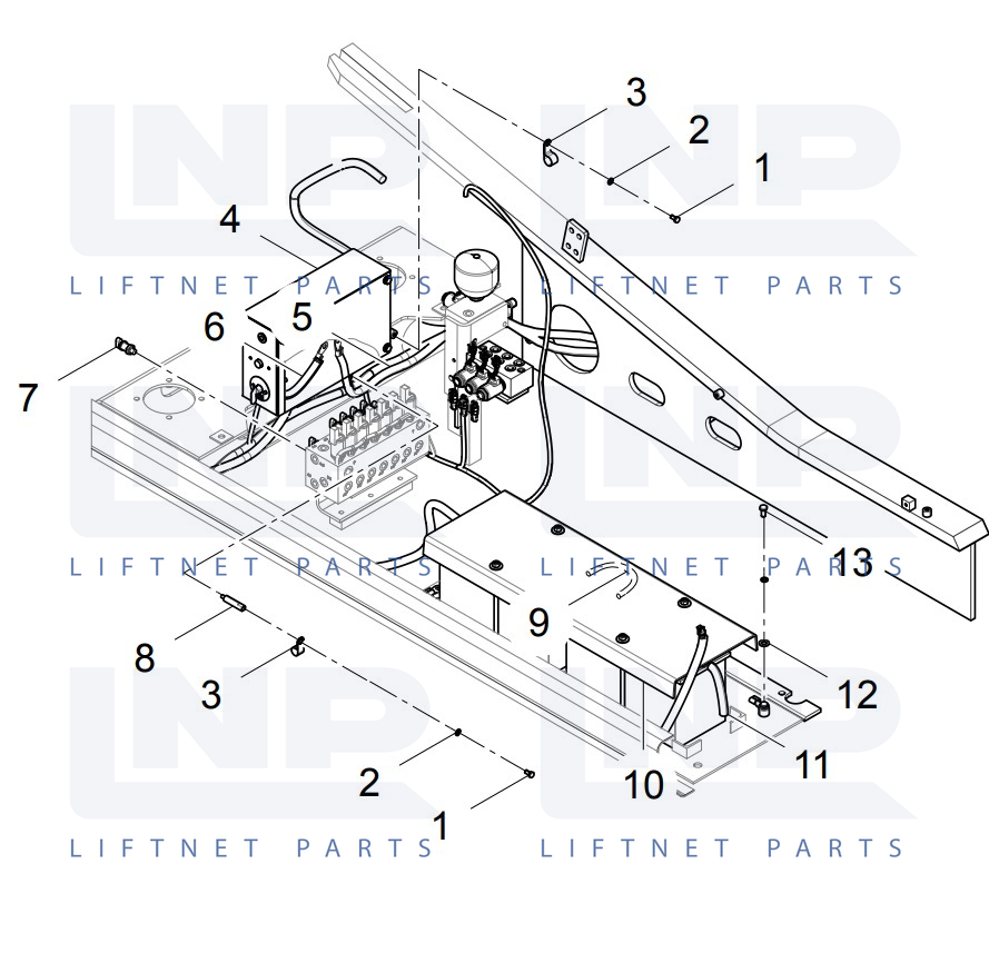 ELECTRIC CONTROL BOX LAYOUT