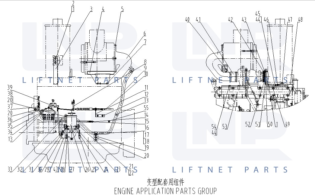 ENGINE APPLICATION PARTS GROUP