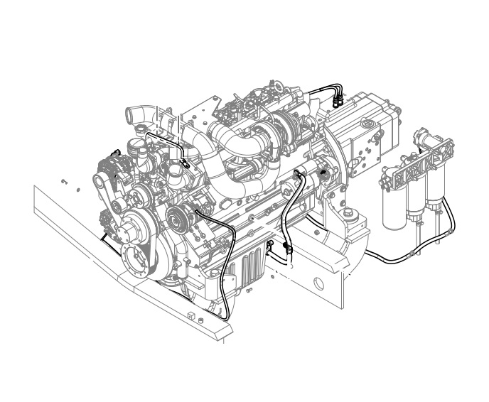 ENGINE ELECTRICAL LAYOUT (30607014127)