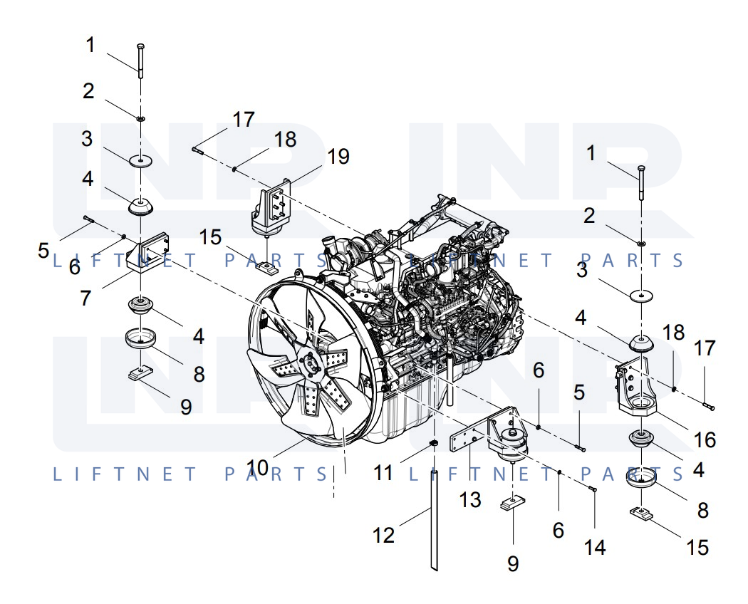 ENGINE MOUNTING SYSTEM