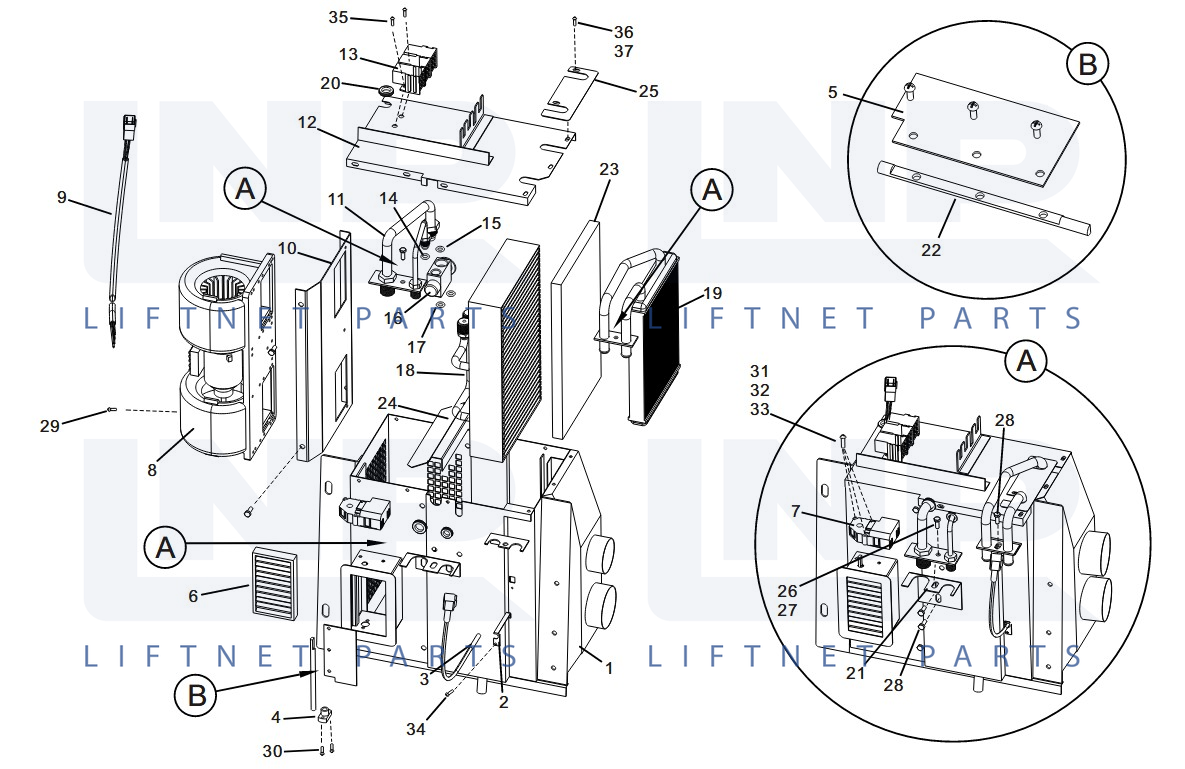 EVAPORATOR ASSEMBLY (60900003002)