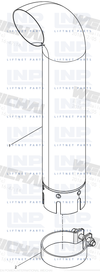 Exhaust Tail Pipe Assembly