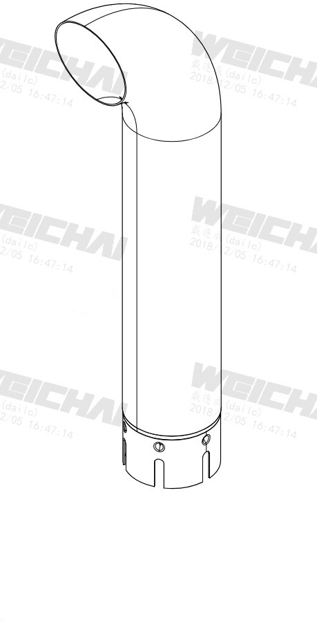 Exhaust Tail Pipe Assembly