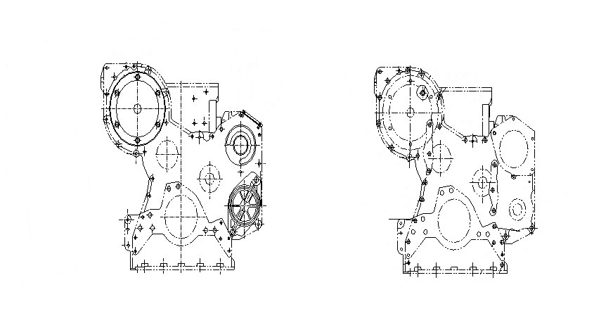 FASTENER GP(FRONT HOUSING) 8N0872+A