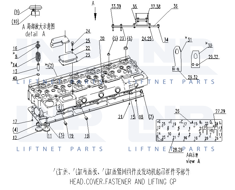 FASTENER GP 7N9536+D