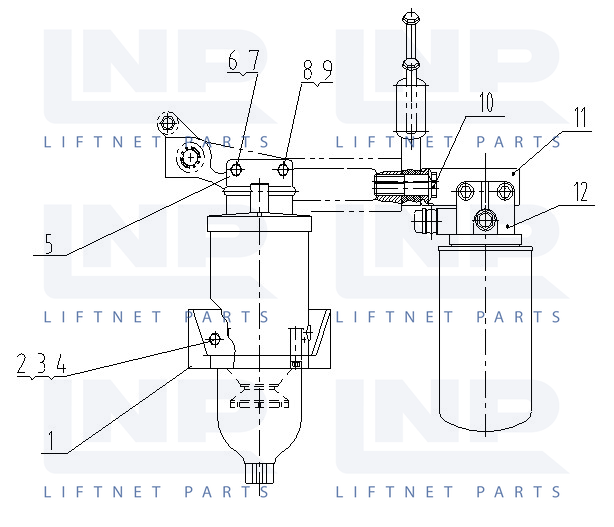 FILTER GP-SECONDARY 85AZ204+C