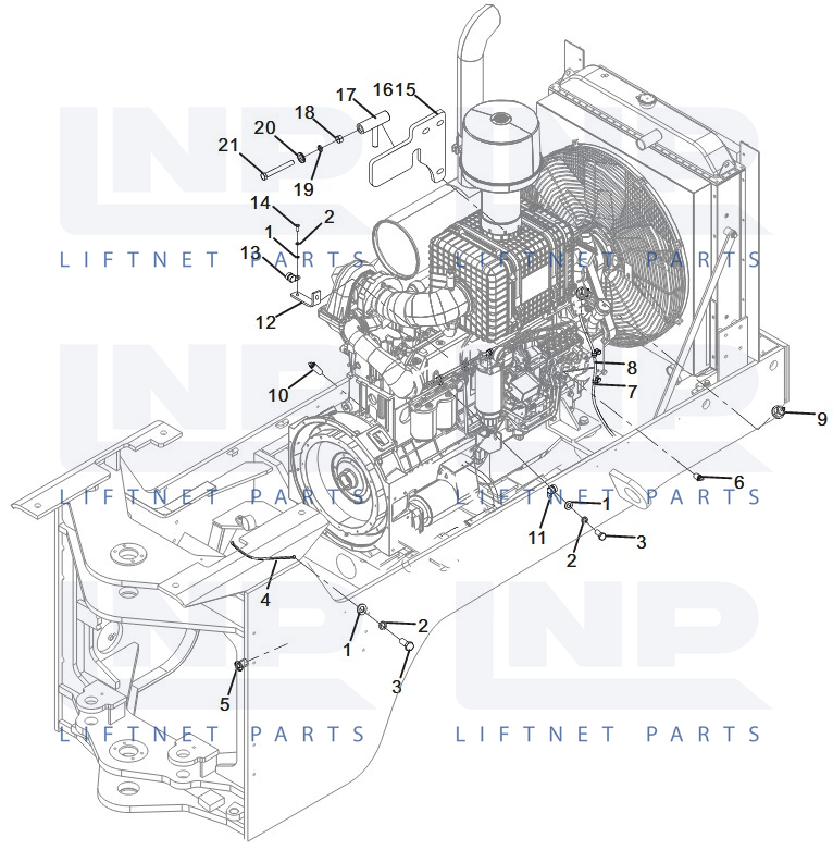 FRAME ELECTRICAL ARRANGEMENT (30815900279)