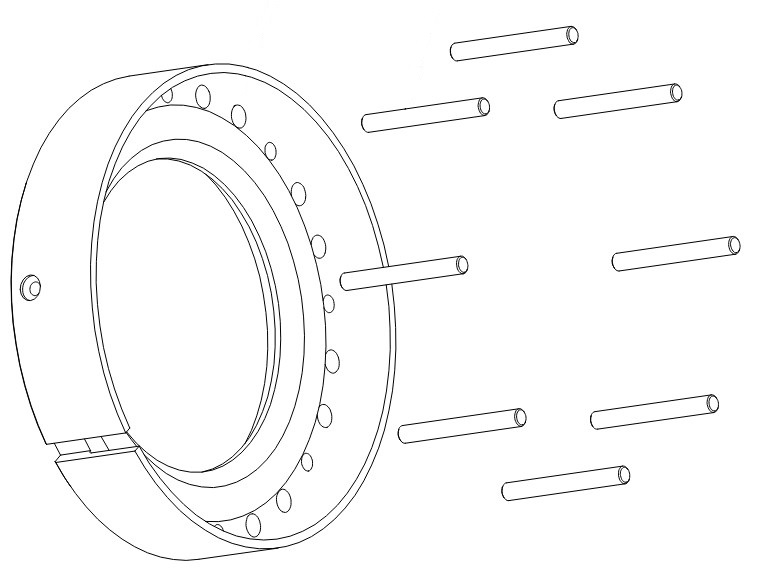 FRICTION PLATE SEPARATING BRACKET ASSEMBLY(LG853.03.01.08)