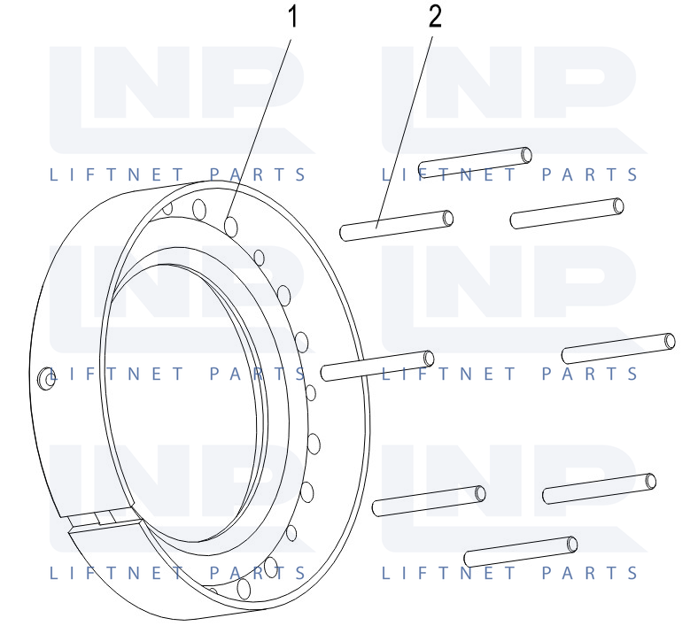 FRICTION PLATE SEPARATING BRACKET ASSEMBLY(LG853.03.01.08)