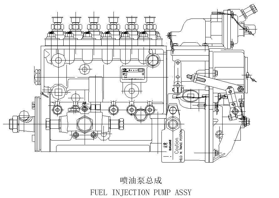 FUEL INJECTION PUMP ASSY