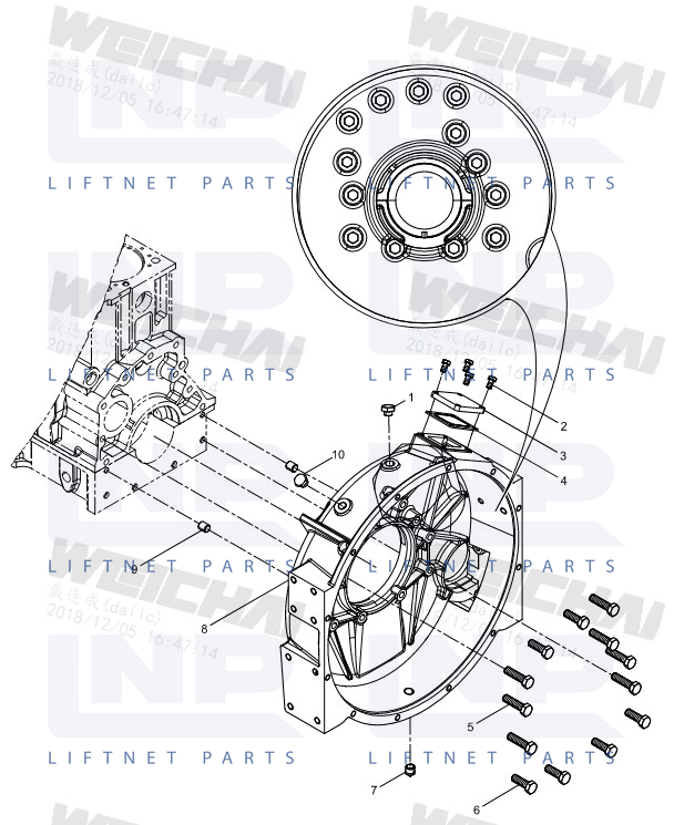 Flywheel Housing Group