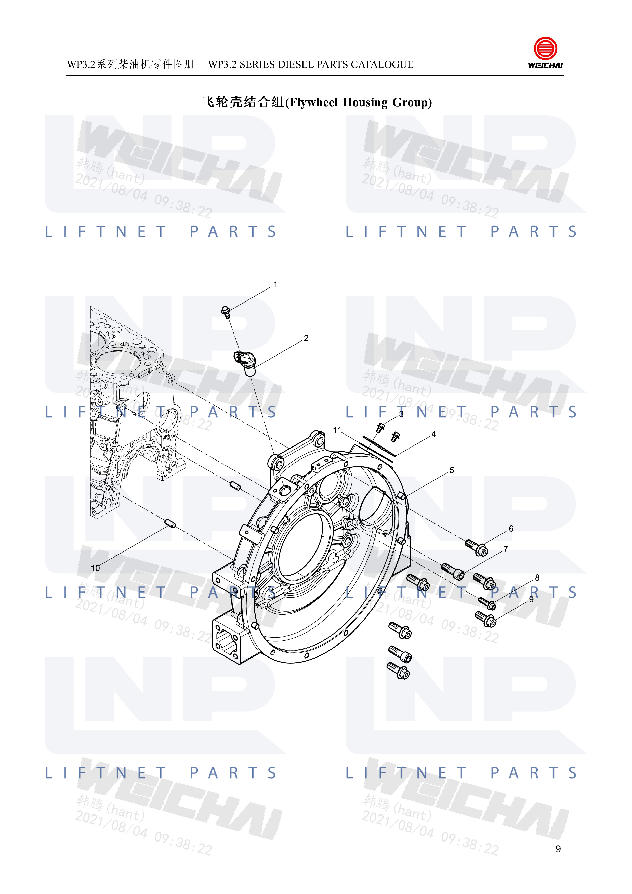 Flywheel Housing Group