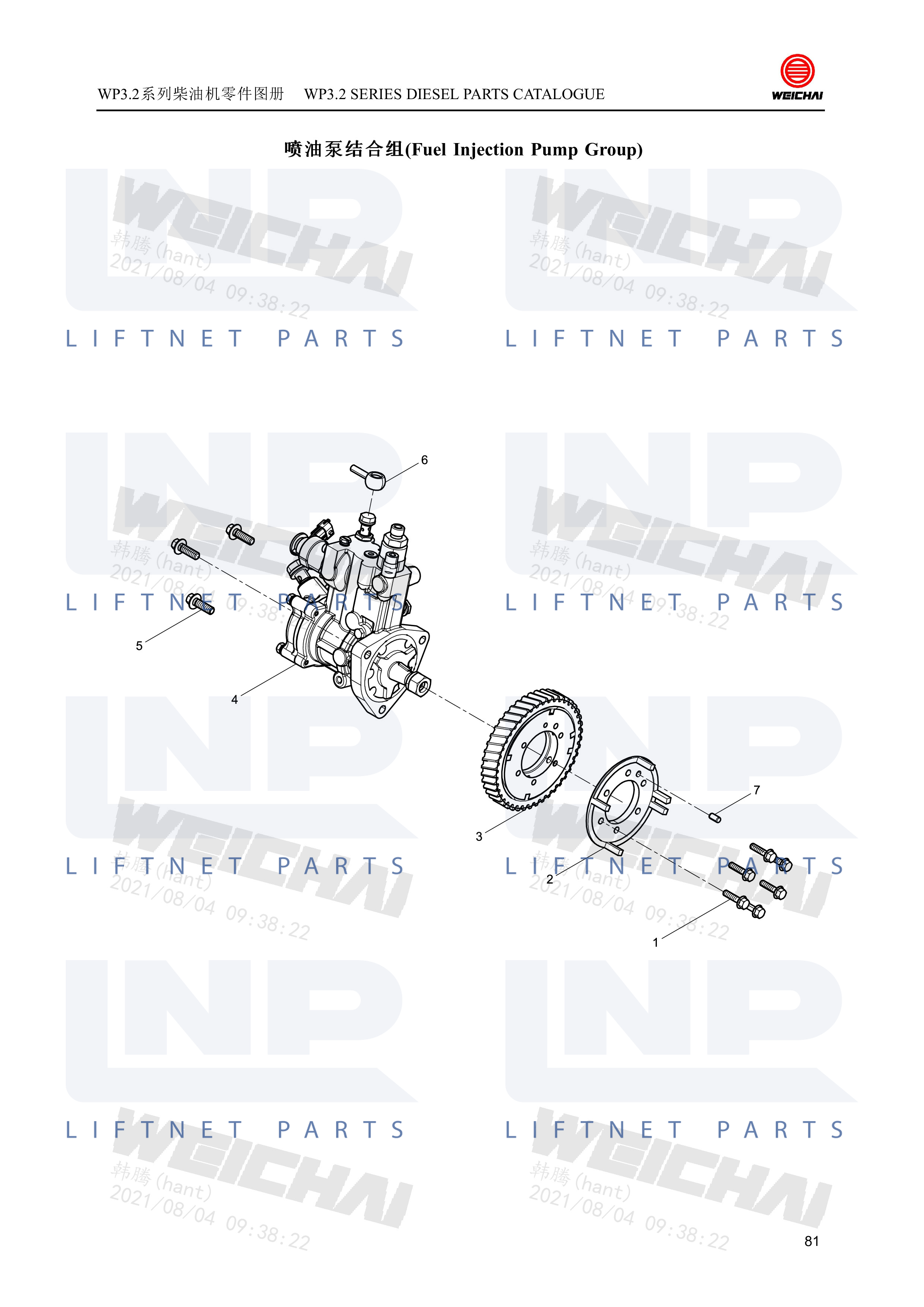 Fuel Injection Pump Group