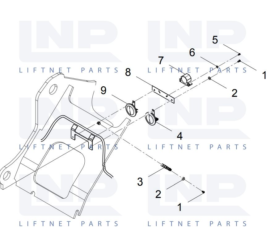 HORN ELECTRICAL LAYOUT