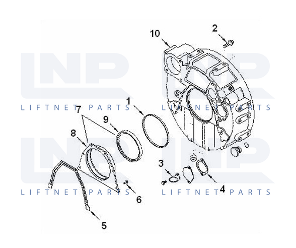 HOUSING,FLYWHEEL