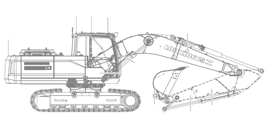 HYDRAULIC CRAWLER EXCAVATOR