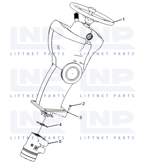 HYDRAULIC STEERING GEAR ASSEMBLY (30806000224 )