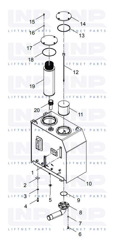 HYDRAULIC TANK ASSEMBLY