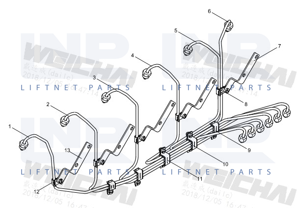 High-pressure Fuel Pipe Assembly