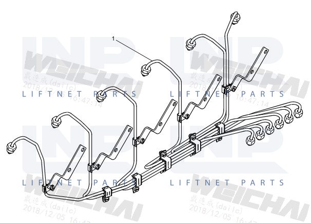 High-pressure Fuel Pipe Group