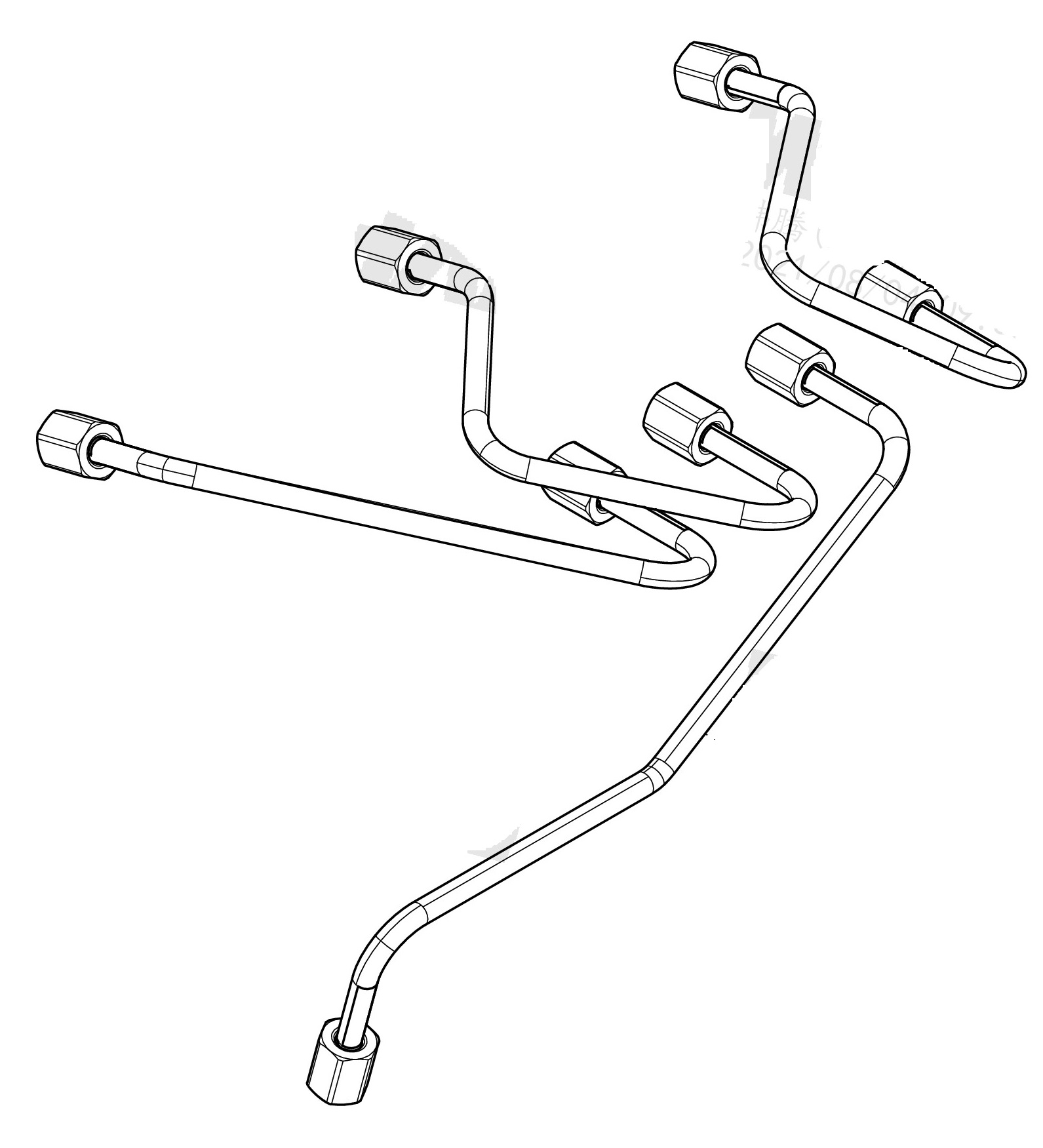 High Pressure Fuel Pipe Group