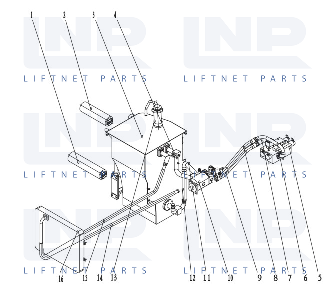 Hydraulic Hose Assem 