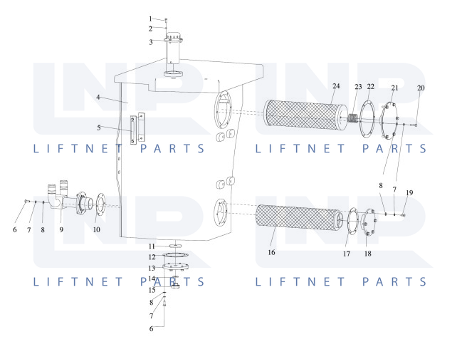 Hydraulic Oil Tank Assembly