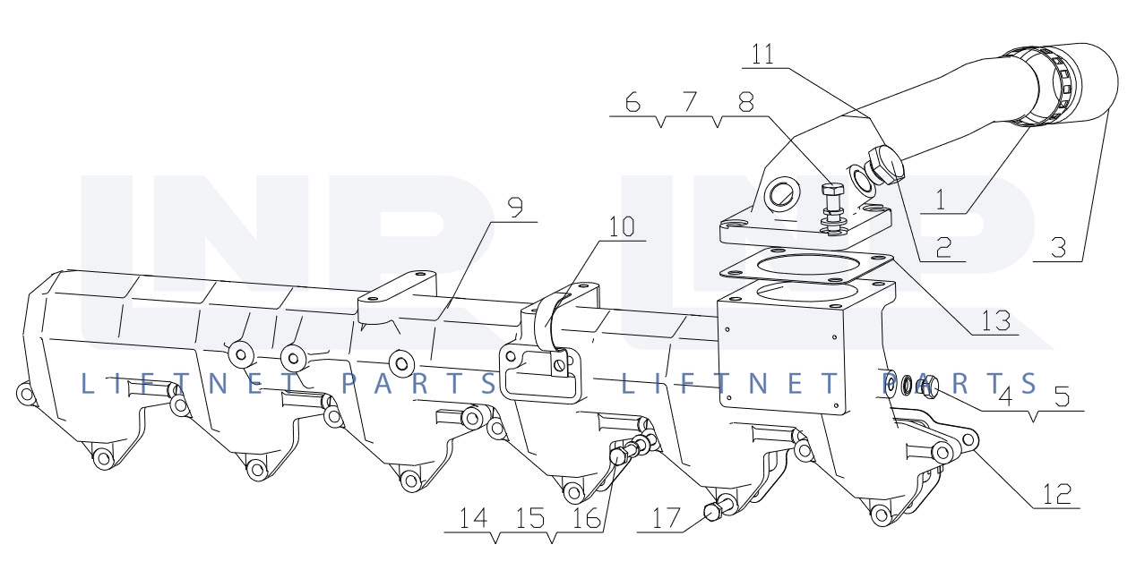 Intake Pipe parts