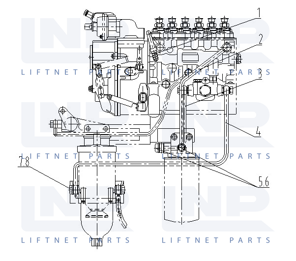 LINES GP-DRAIN 26BZ204+A