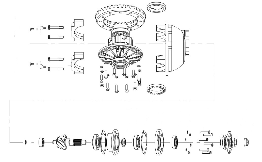 MAIN REDUCTOR ASSEMBLY(36403000030)