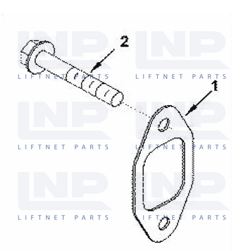 MOUNTING，EXHAUST MANIFO