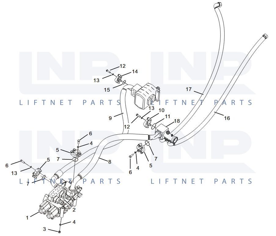 MULTIPLE UNIT VALVE PIPELINE INSTALLATION ASSEMBLY (30807000646)