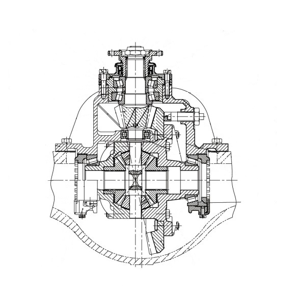 Main Drive Gear (50E Axle) 