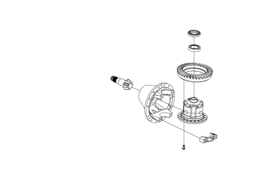 Main Drive Gear (50E New Axle)