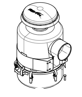 OIL-BATH TYPE AIR CLEANER ASSEMBLY (30601013491)