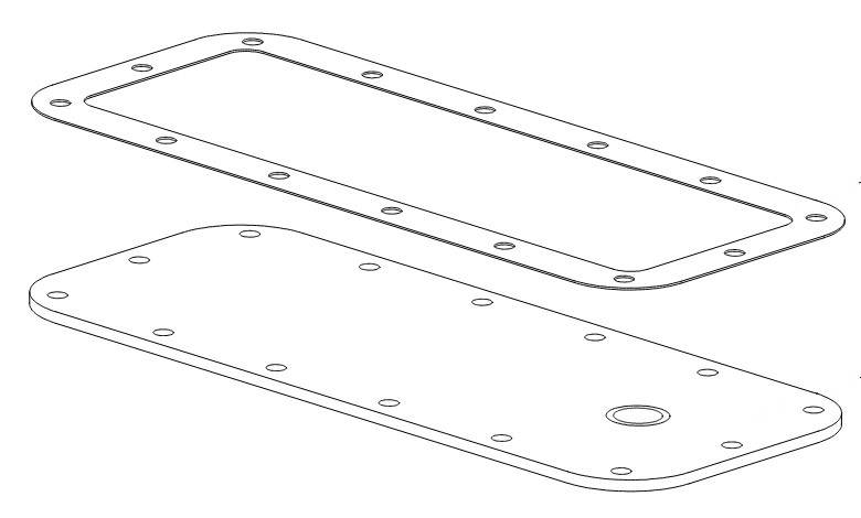 OIL PAN ASSEMBLY (LG853.03.01.04)