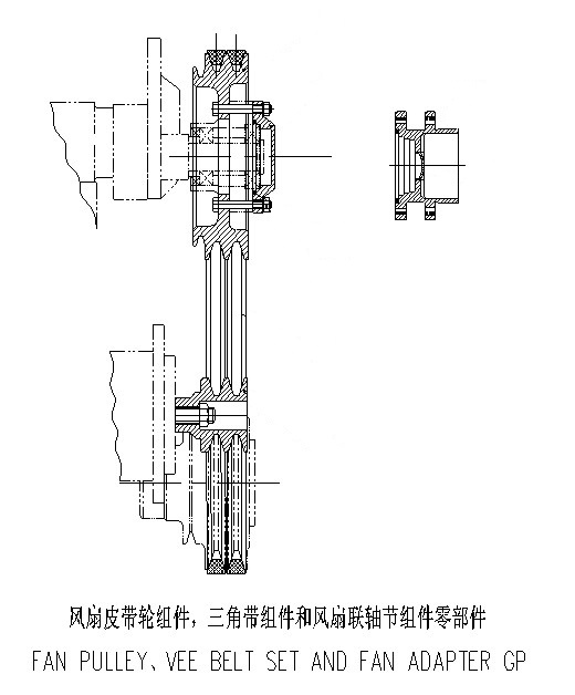 PULLEY GP-(FAN) 16BZ036+B