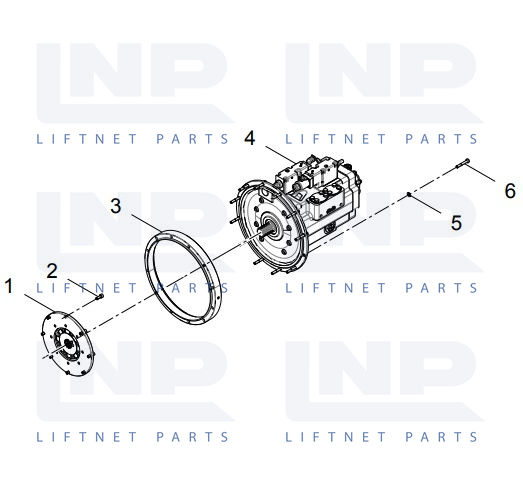 PUMP MOUNTING ASSEMBLY (30601010677)