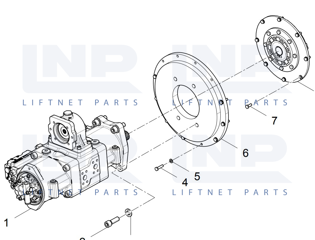 PUMP MOUNTING ASSEMBLY