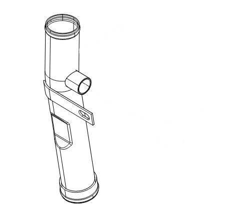 Патрубок водяного насоса
