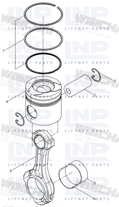 Piston and Connecting Rod Group