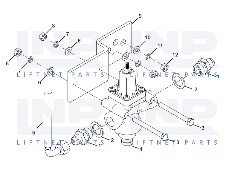 RELIEF VALVE INSTALLMENT ASSEMBLY (30808900129)