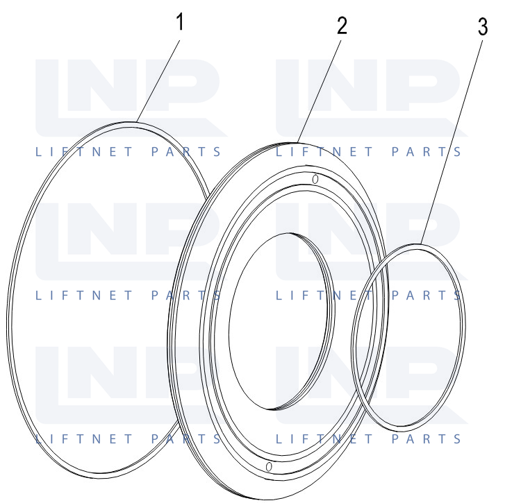 REVERSE GEAR PISTON ASSEMBLY (LG853.03.01.09)